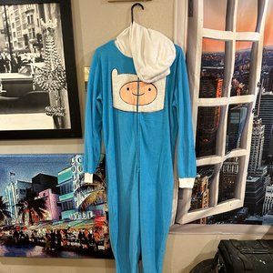 Adventure Time Adult Onesie with Hood